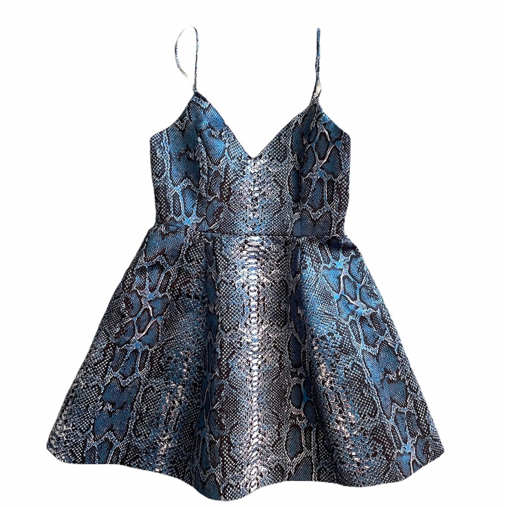 Lovers + Friends Python Skater Dress - image 3